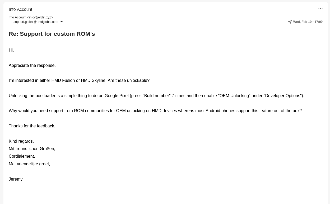HMD Mail Part 2